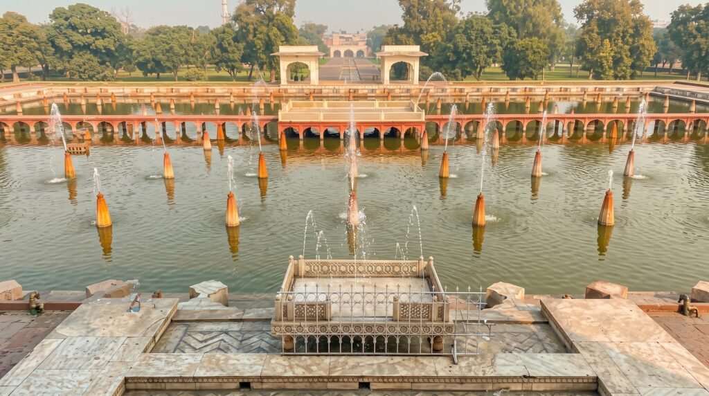 Fountain of Lahore Shalamar Bagh