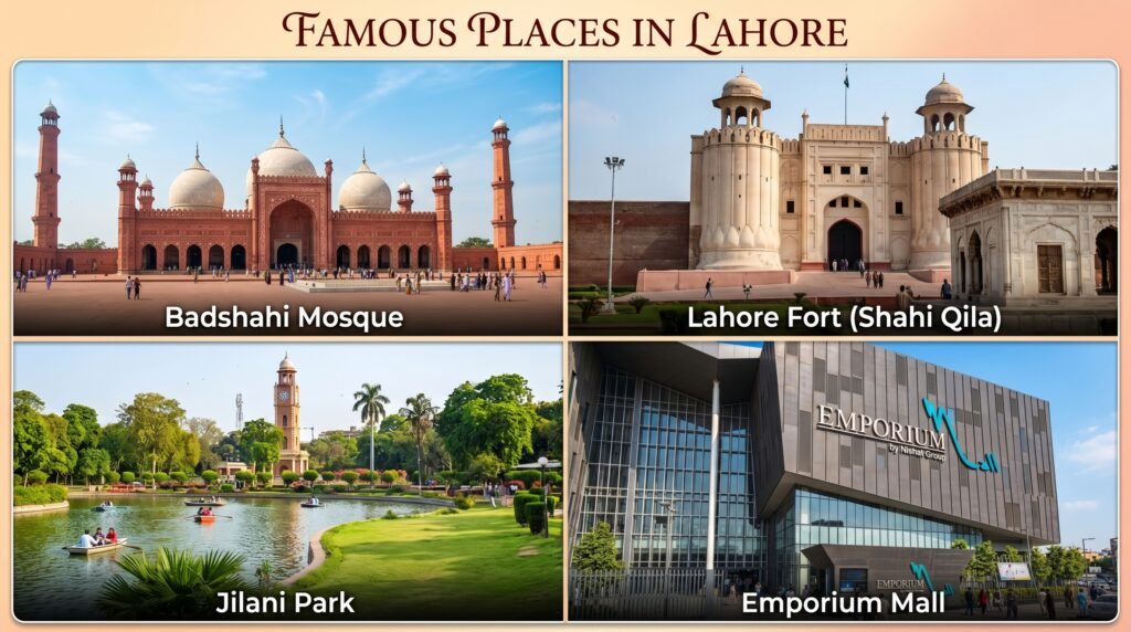 Visiting places in Lahore